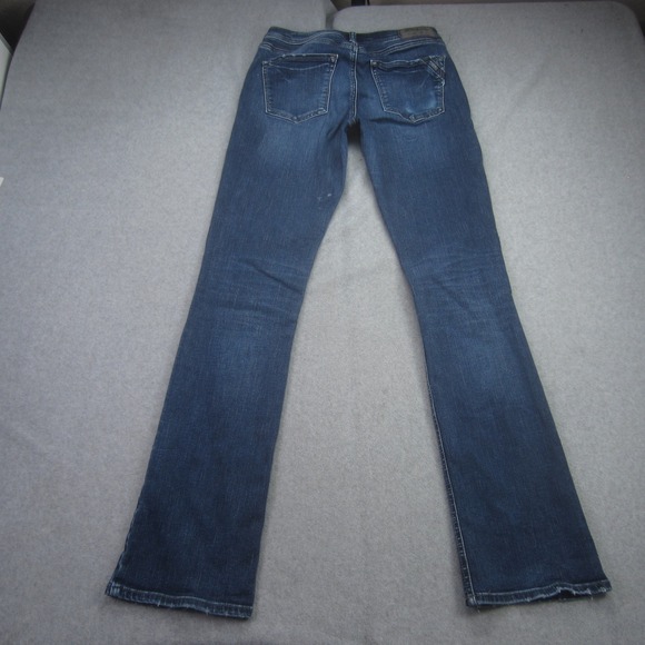 Silver Jeans Co Jeans Womens 27x33 Avery Slim Boot Medium Wash Denim Stretch - Picture 3 of 16